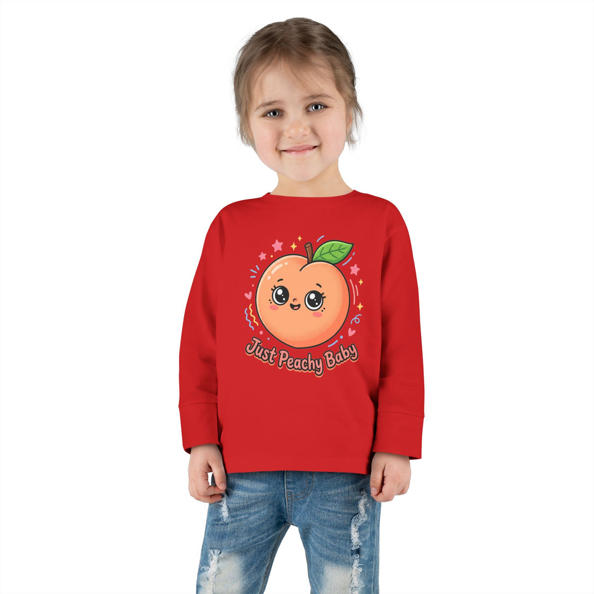 Toddler Long Sleeve Tee - Just Peachy Baby