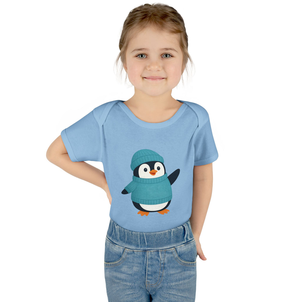 Infant Onesie - Winter Penguin