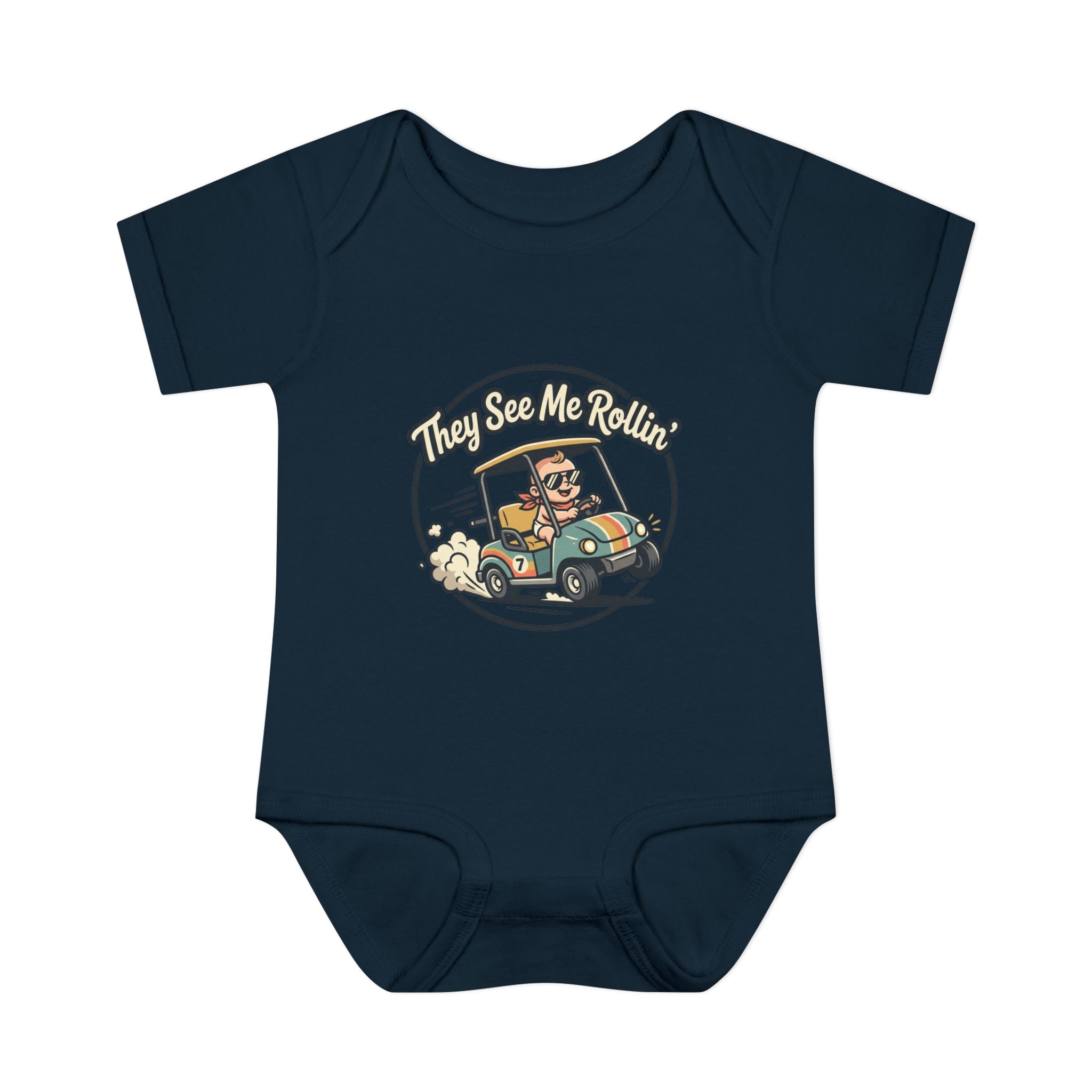 Infant Onesie - They See Me Rollin'