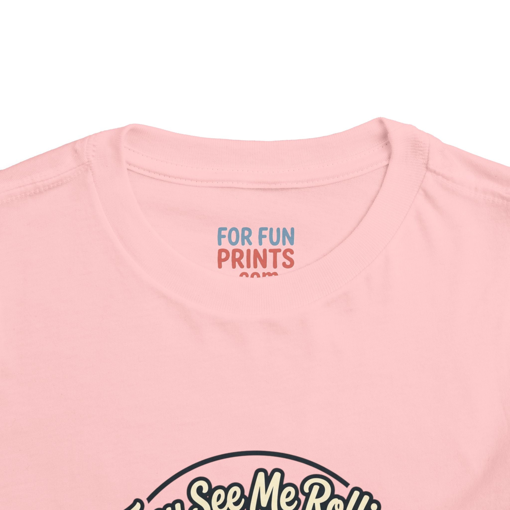 They See Me Rollin' Toddler Tee - Cute Golf Cart Cartoon Kids T-Shirt