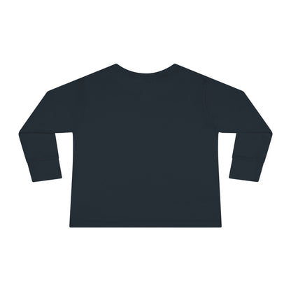 Toddler Long Sleeve Tee — "Do Not Kiss Me If I Am Nacho Baby" Cute Nacho Graphic