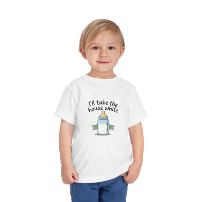 Toddler Tee - I'll Take the House White