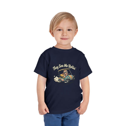 Toddler Tee - They See Me Rollin'