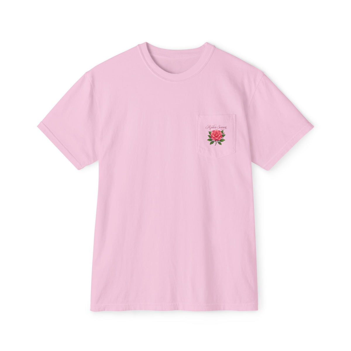 Comfort Colors SS T-Shirt *Pocket* - Azalea Season