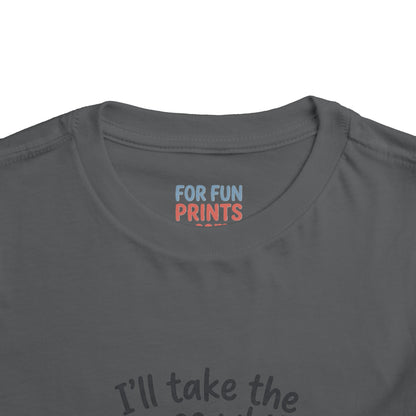 Toddler Tee - I'll Take the House White