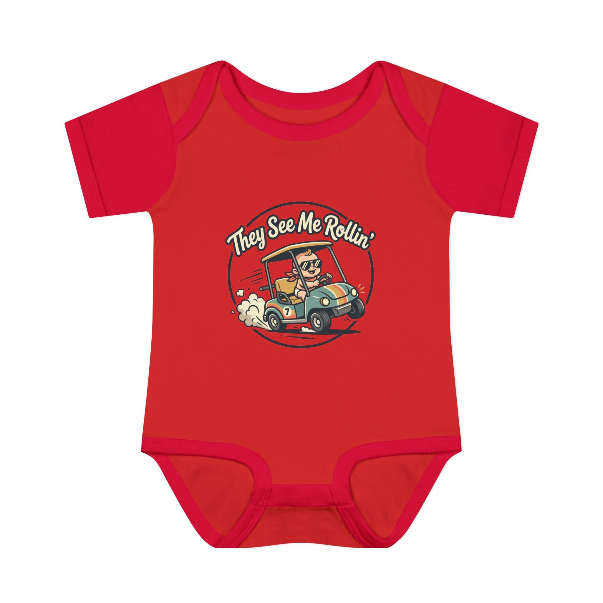 Infant Onesie - They See Me Rollin'