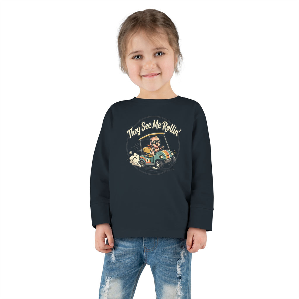 Toddler Tee — They See Me Rollin