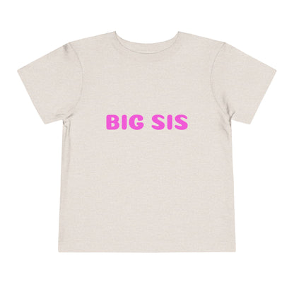 Toddler Short Sleeve Tee - BIG SIS