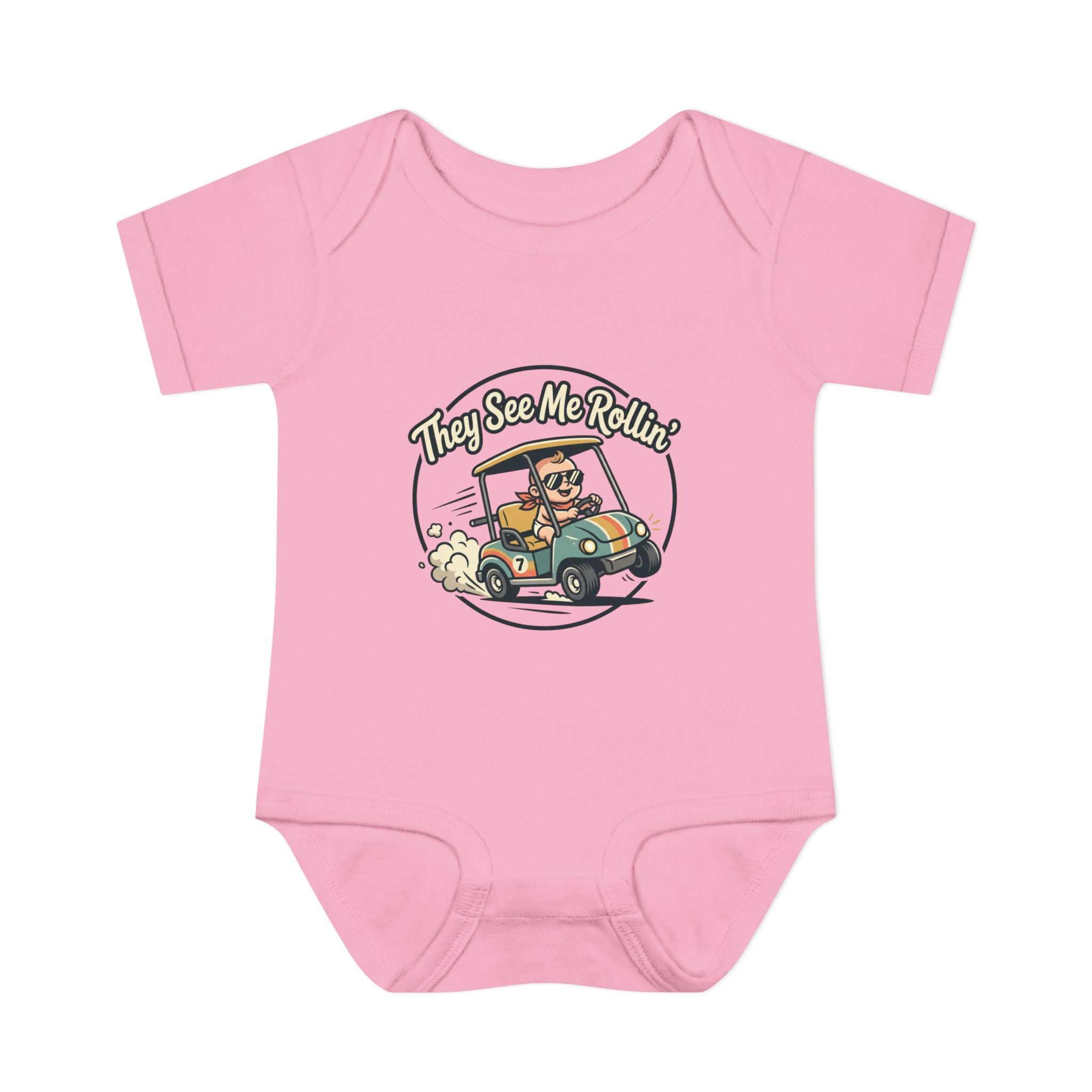Infant Onesie - They See Me Rollin'
