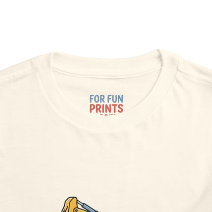 Toddler Tee — See Ya Later Excavator