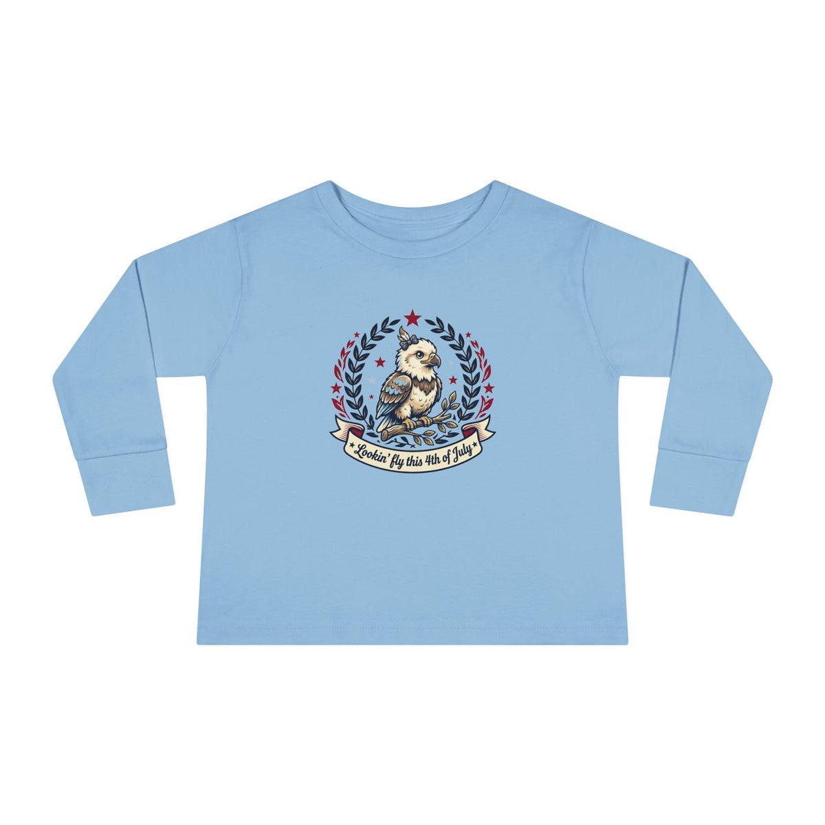 Toddler Long Sleeve Tee — Lookin' Fly This 4th of July