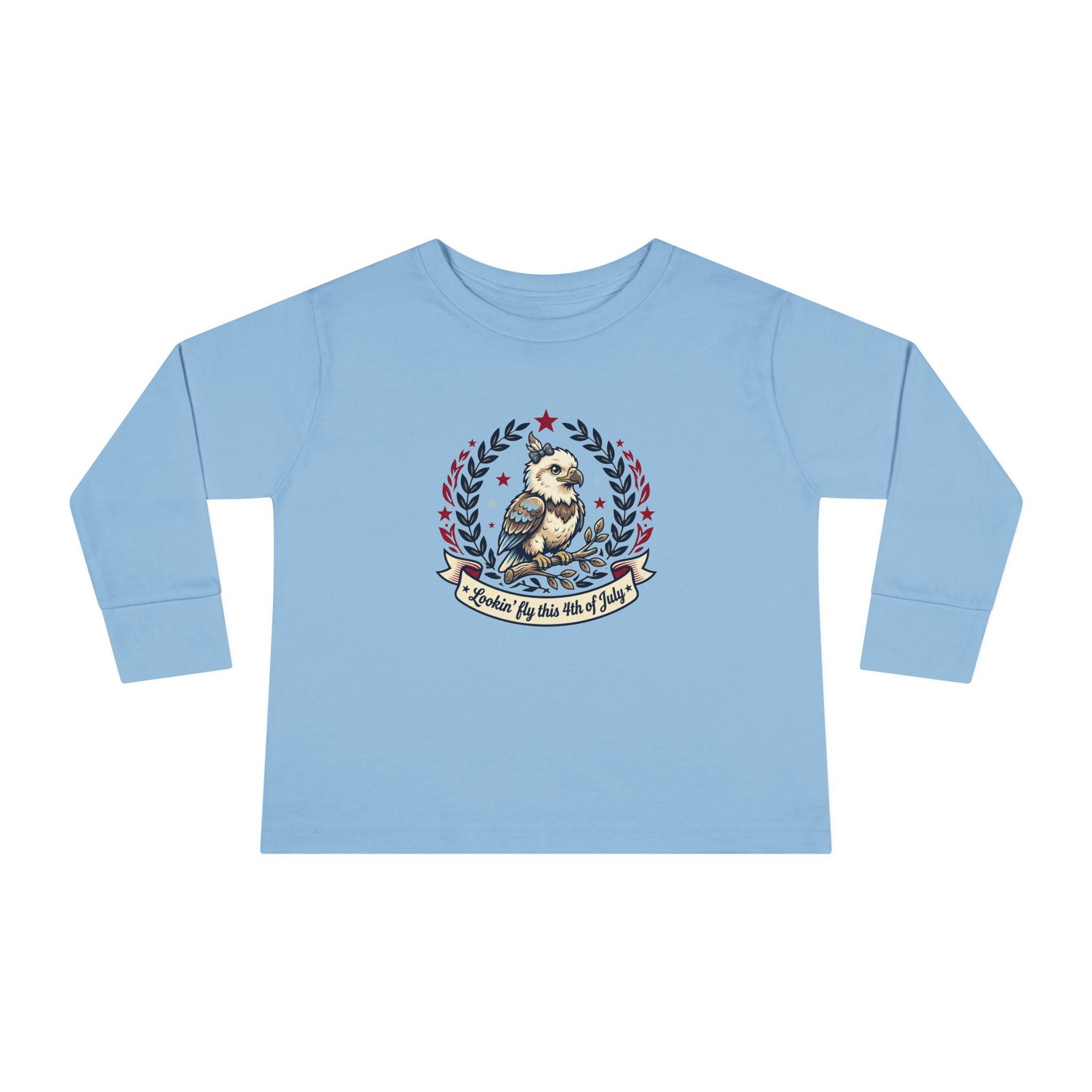 Toddler Long Sleeve Tee — Lookin' Fly This 4th of July