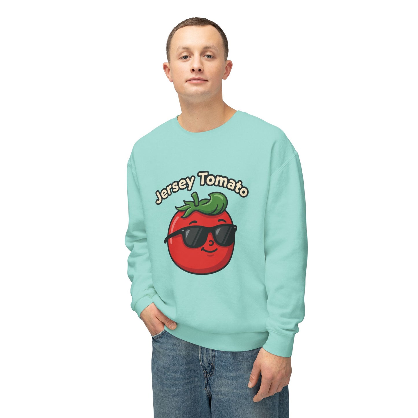 Comfort Colors Crewneck Sweatshirt - Jersey Tomato
