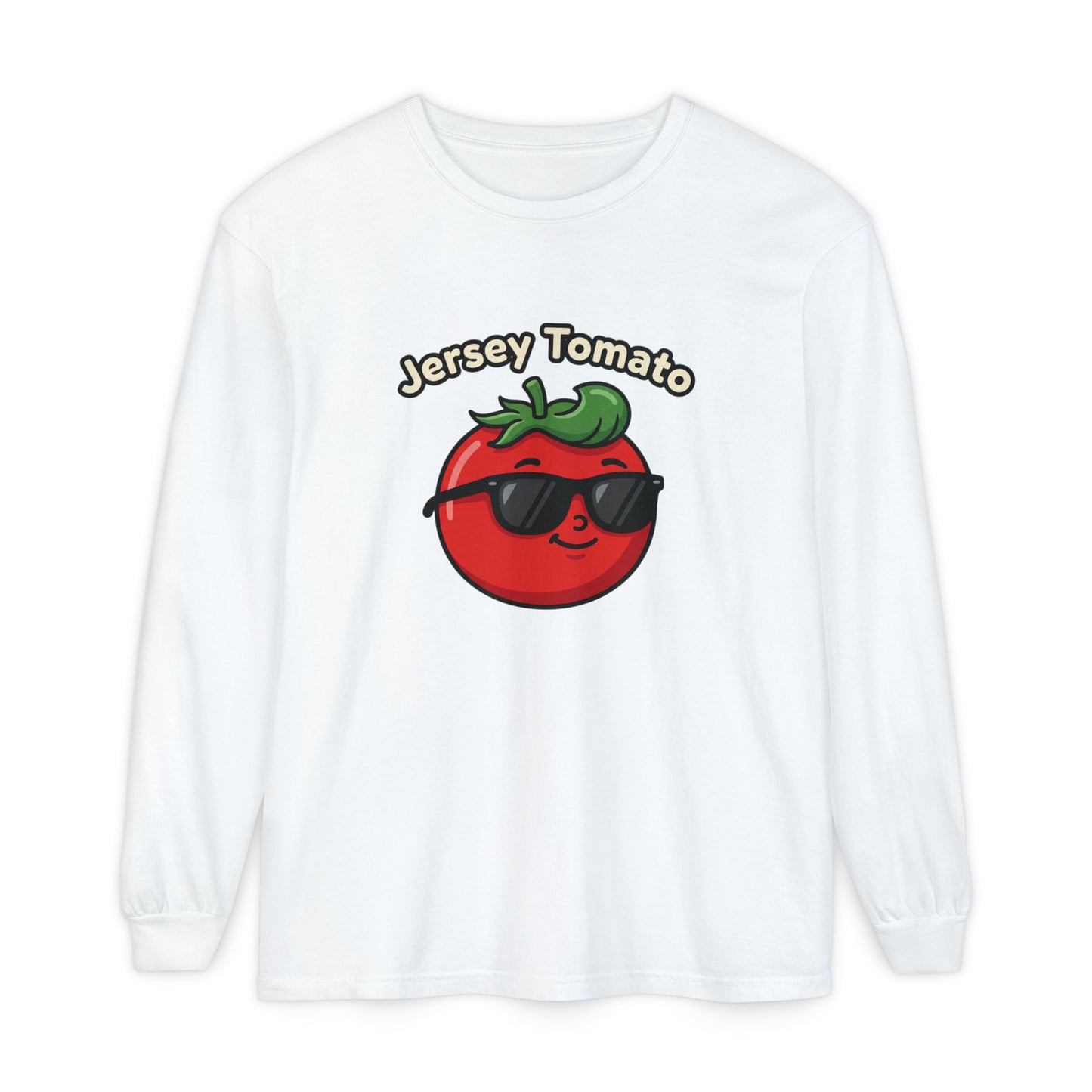 Comfort Colors LS T-Shirt *No Pocket* - Jersey Tomato