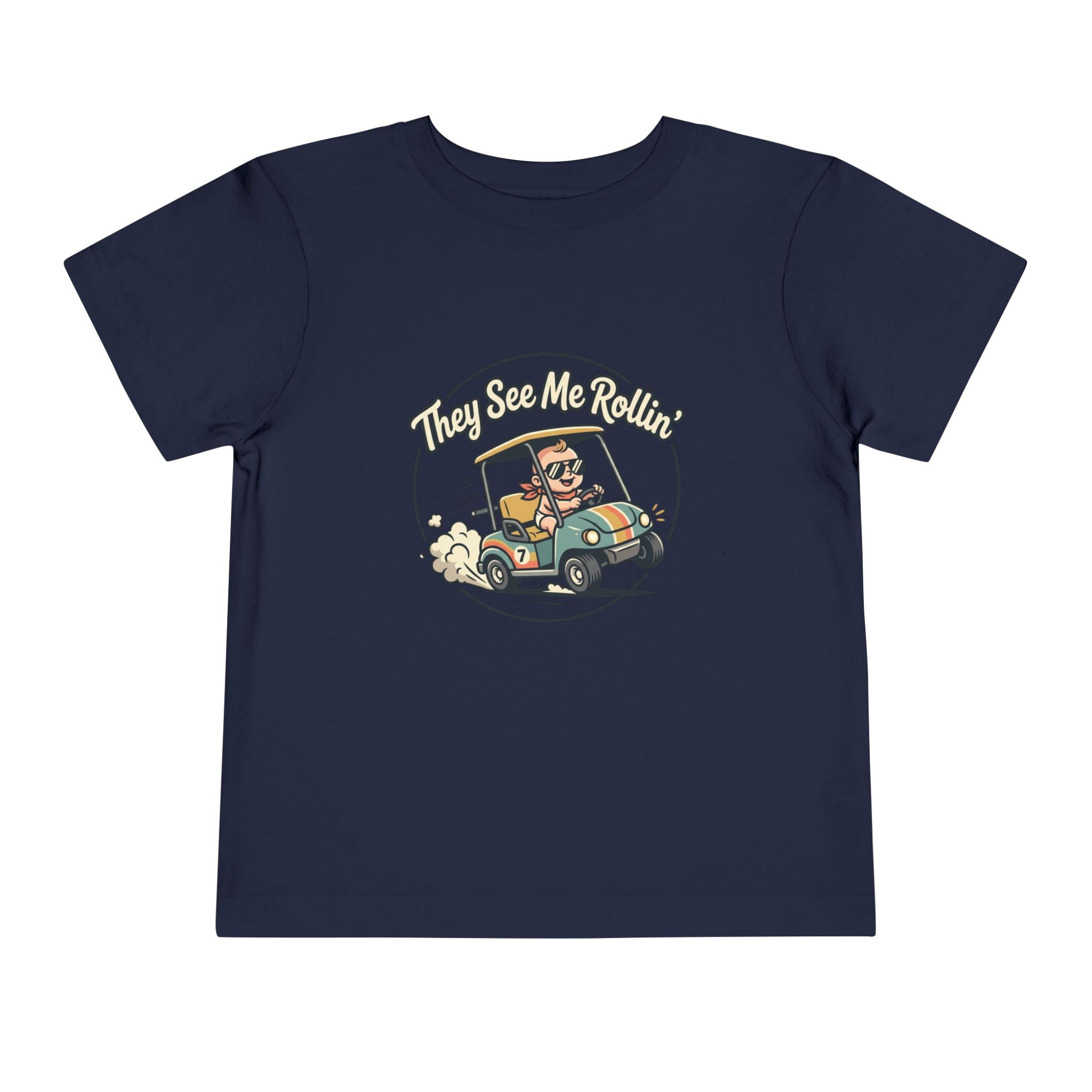 Toddler Tee - They See Me Rollin'