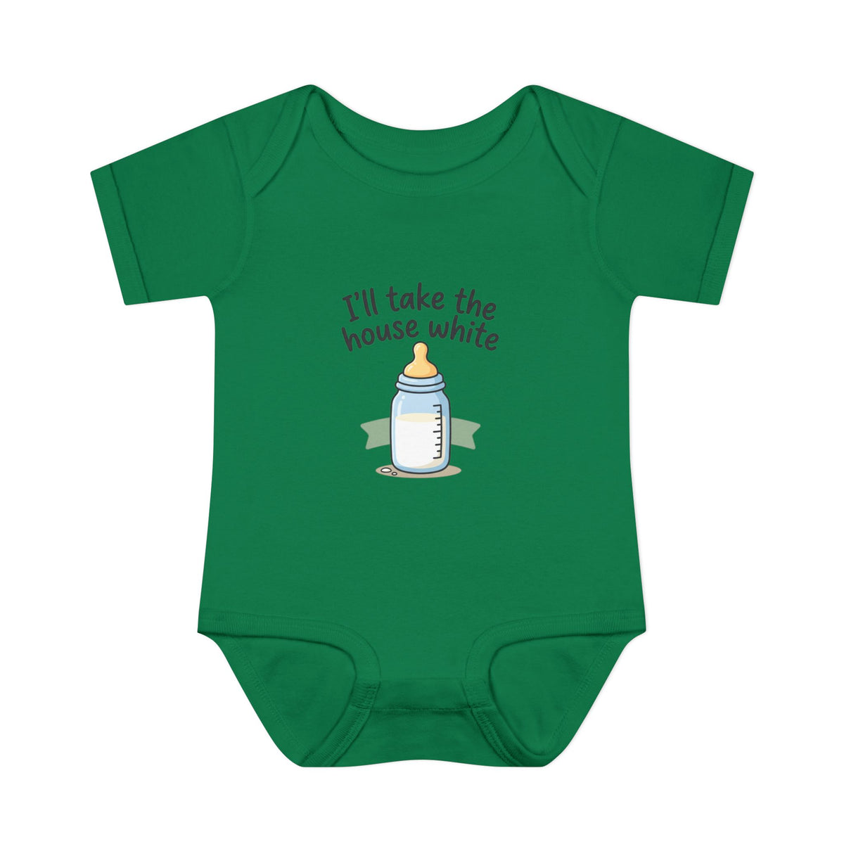 Infant Onesie - I'll Take the House White