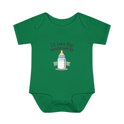 Infant Onesie - I'll Take the House White