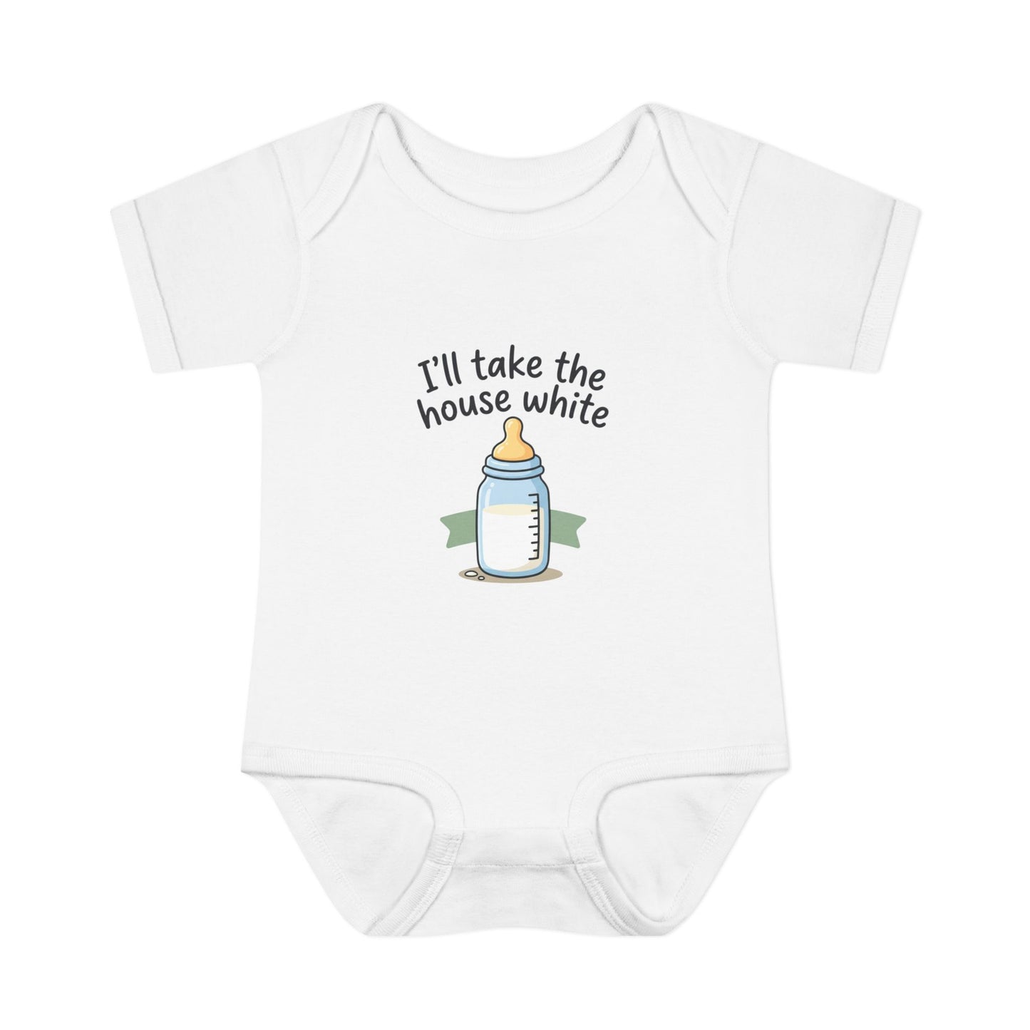 Infant Onesie - I'll Take the House White