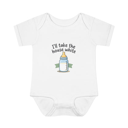 Infant Onesie - I'll Take the House White