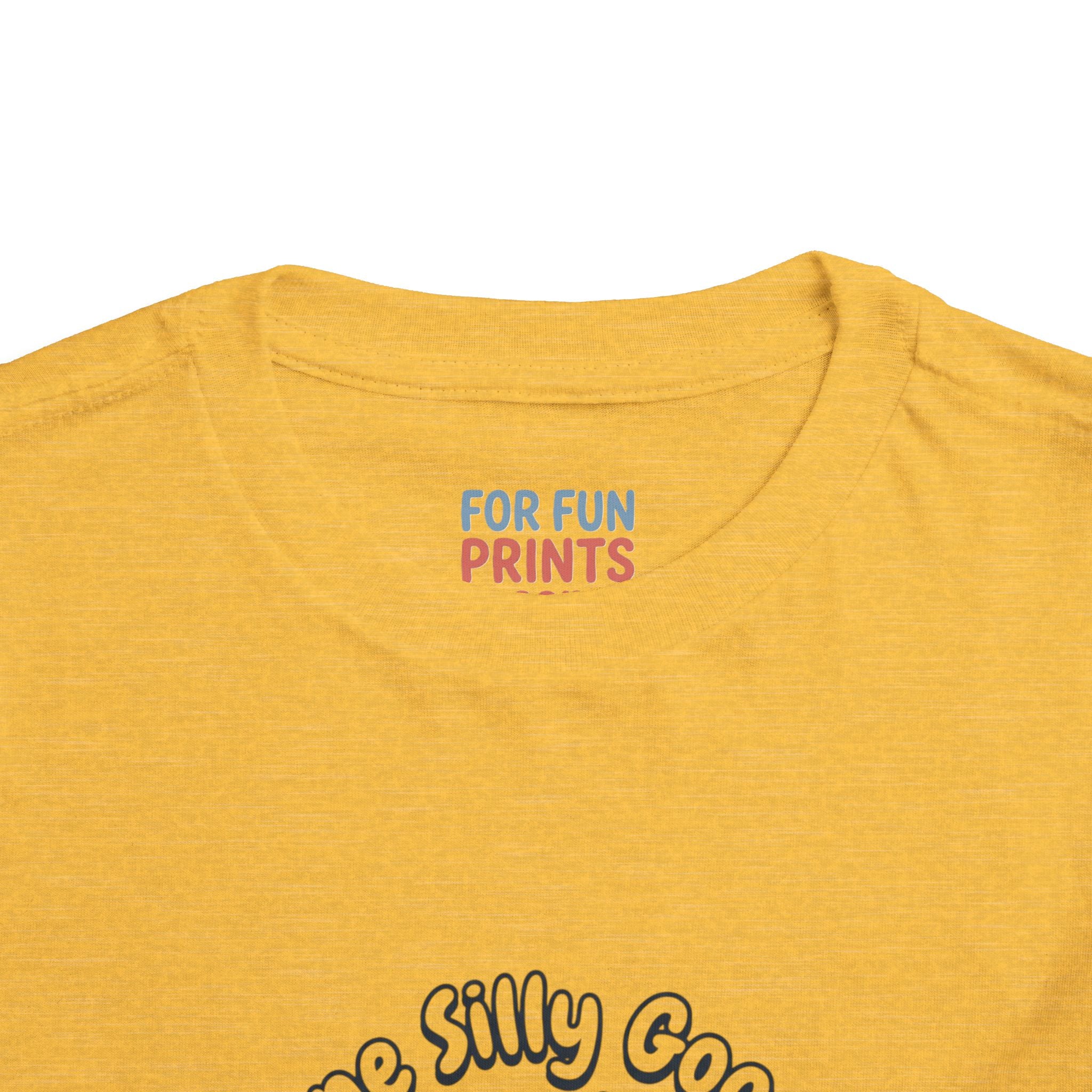 One Silly Goose Toddler Tee — Cute Cartoon Baby Goose Shirt