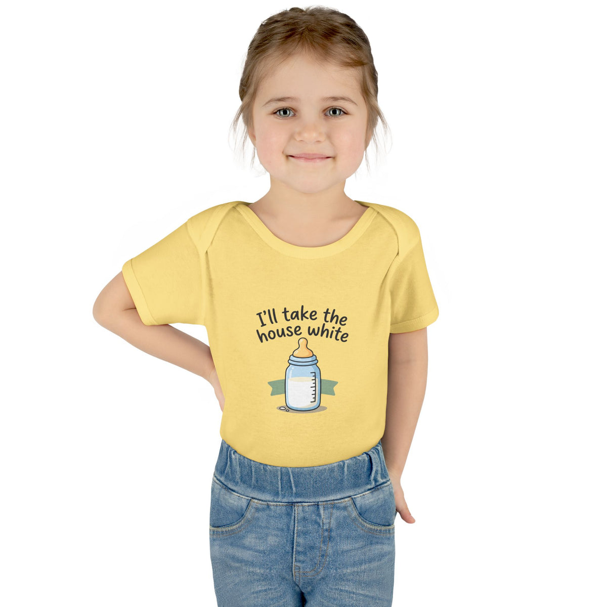 Infant Onesie - I'll Take the House White