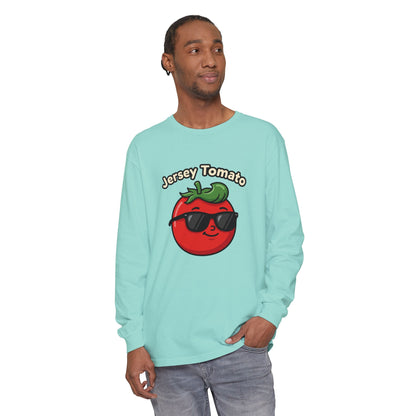 Comfort Colors LS T-Shirt *No Pocket* - Jersey Tomato