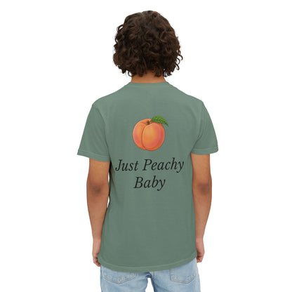 Comfort Colors SS T-Shirt *Pocket* - Just Peachy Baby