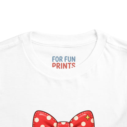 Toddler Short Sleeve Tee - Bow
