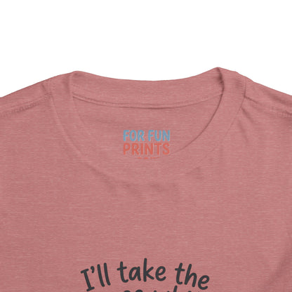 Toddler Tee - I'll Take the House White