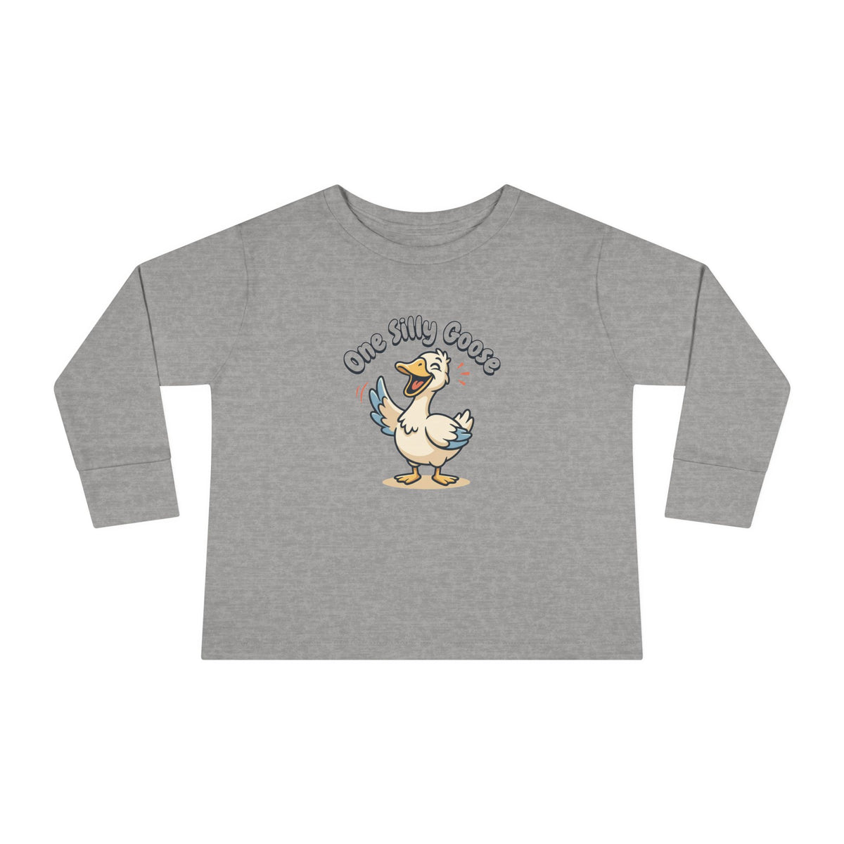 Toddler Long Sleeve Tee — One Silly Goose
