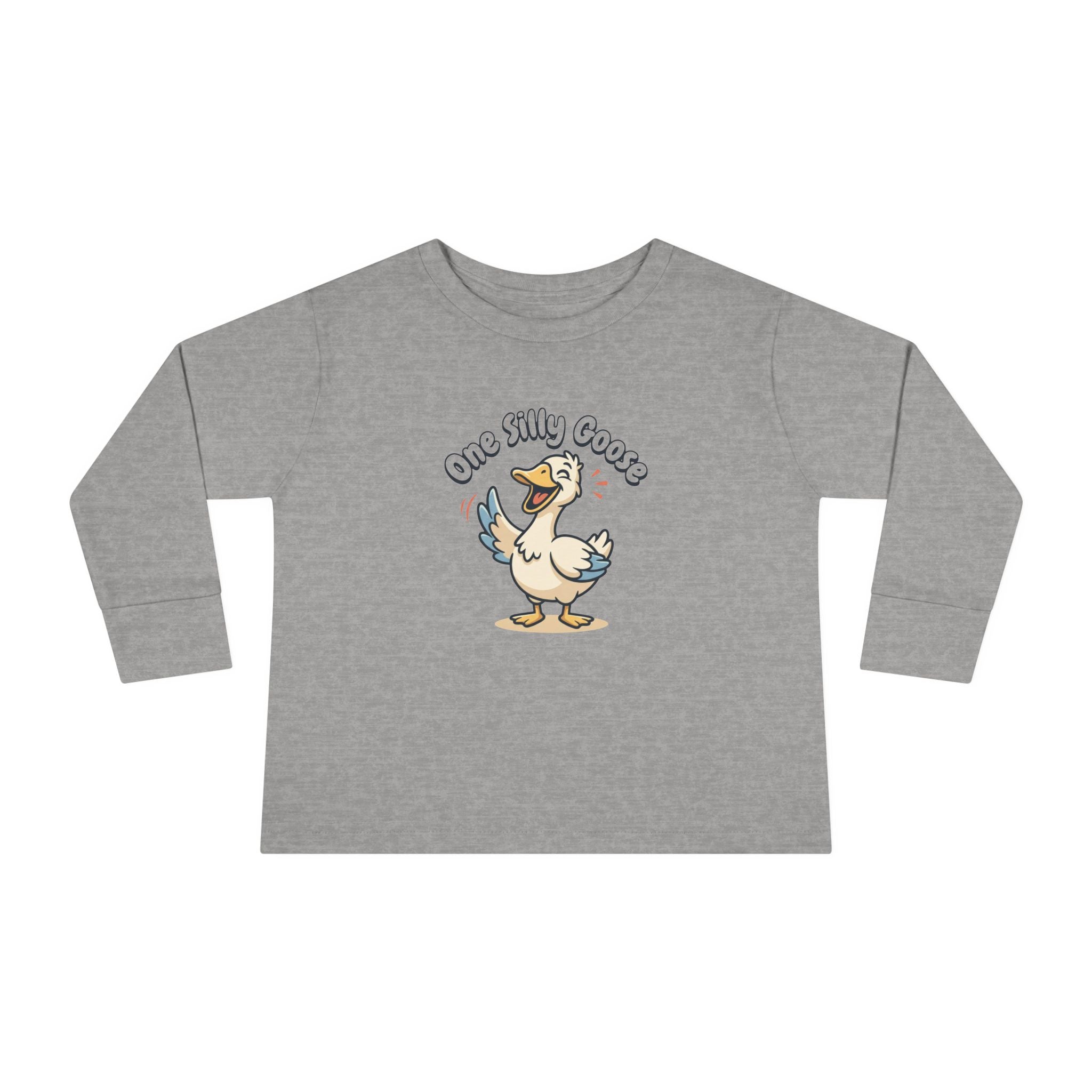 Toddler Long Sleeve Tee — One Silly Goose