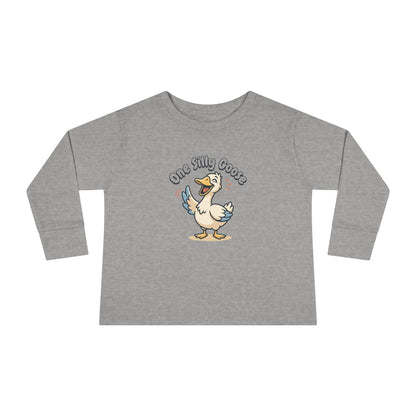 Toddler Long Sleeve Tee — One Silly Goose