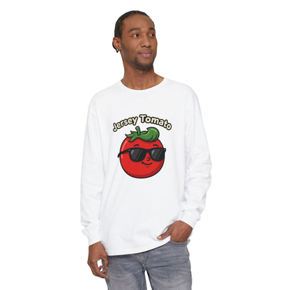 Comfort Colors LS T-Shirt *No Pocket* - Jersey Tomato