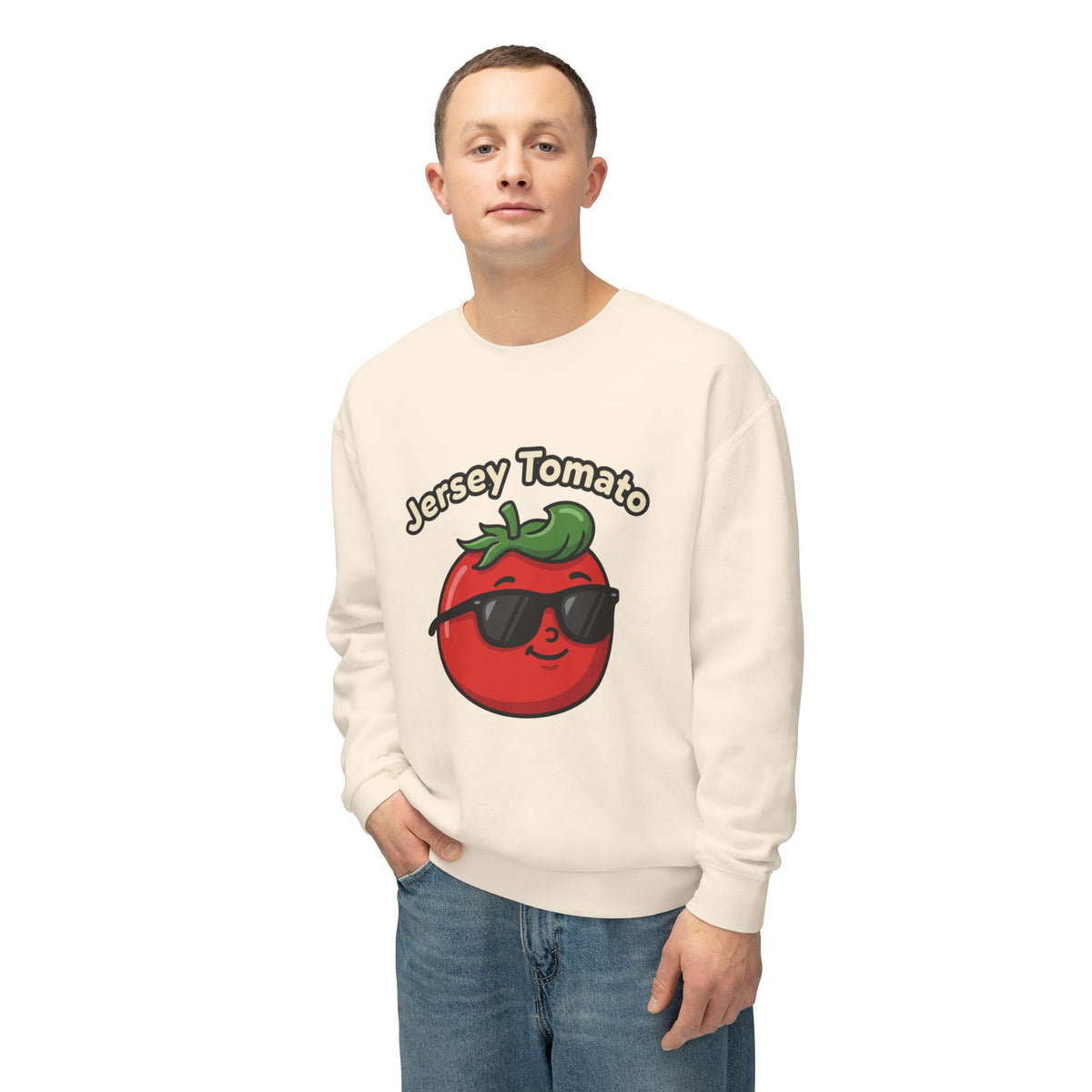 Comfort Colors Crewneck Sweatshirt - Jersey Tomato