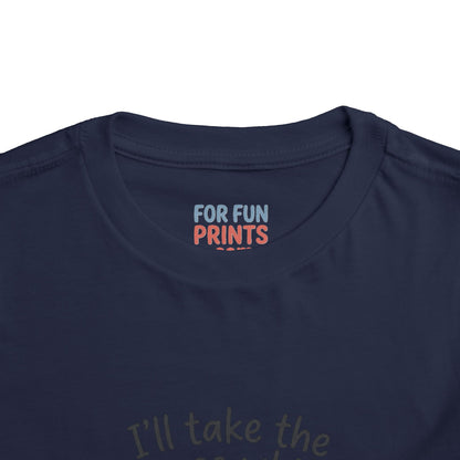 Toddler Tee - I'll Take the House White