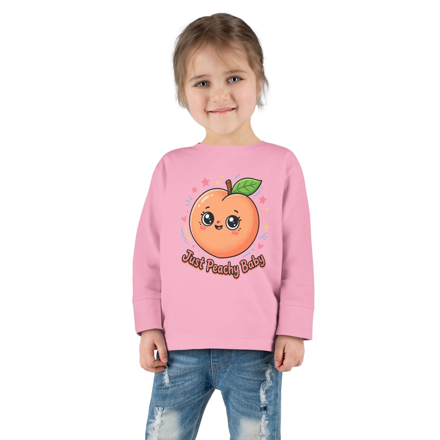 Toddler Long Sleeve Tee - Just Peachy Baby
