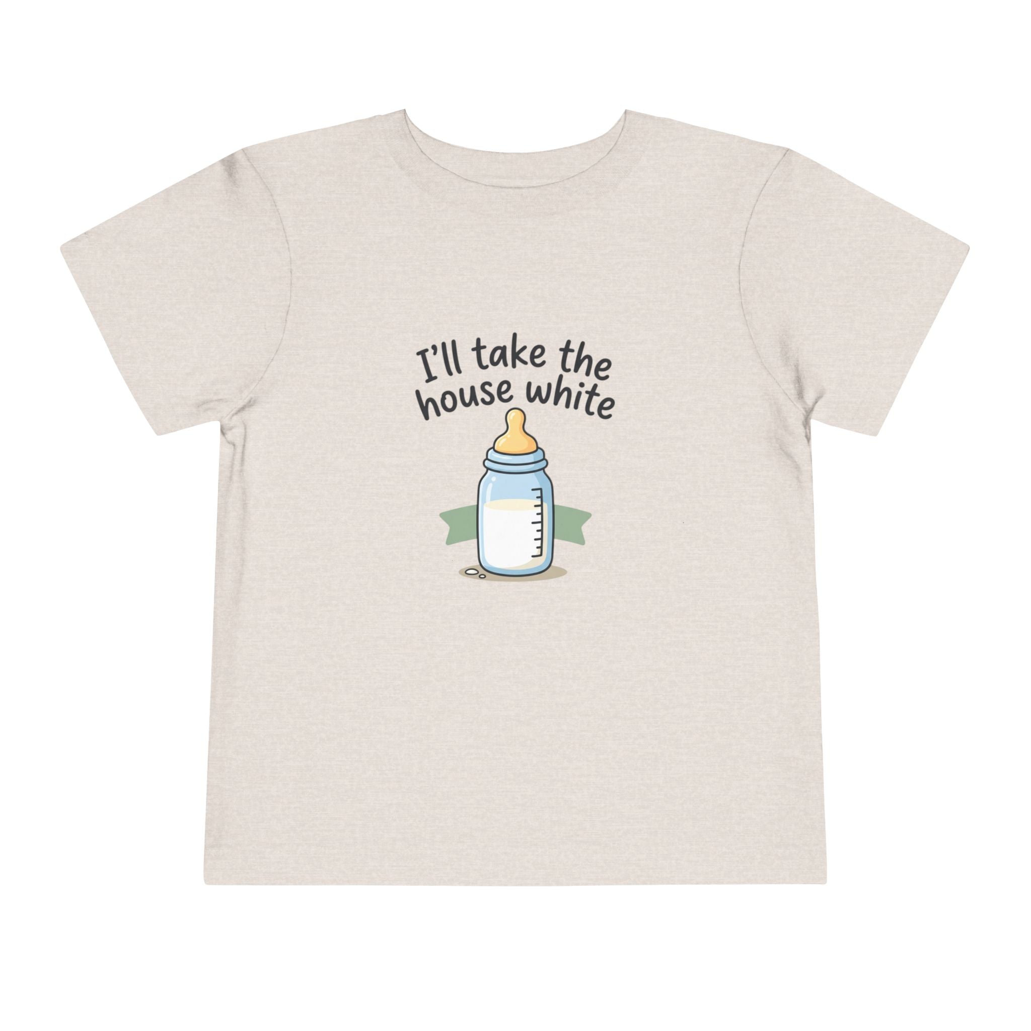 Toddler Tee - I'll Take the House White
