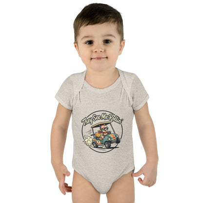 Infant Onesie - They See Me Rollin'