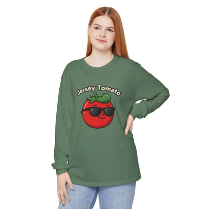 Comfort Colors LS T-Shirt *No Pocket* - Jersey Tomato