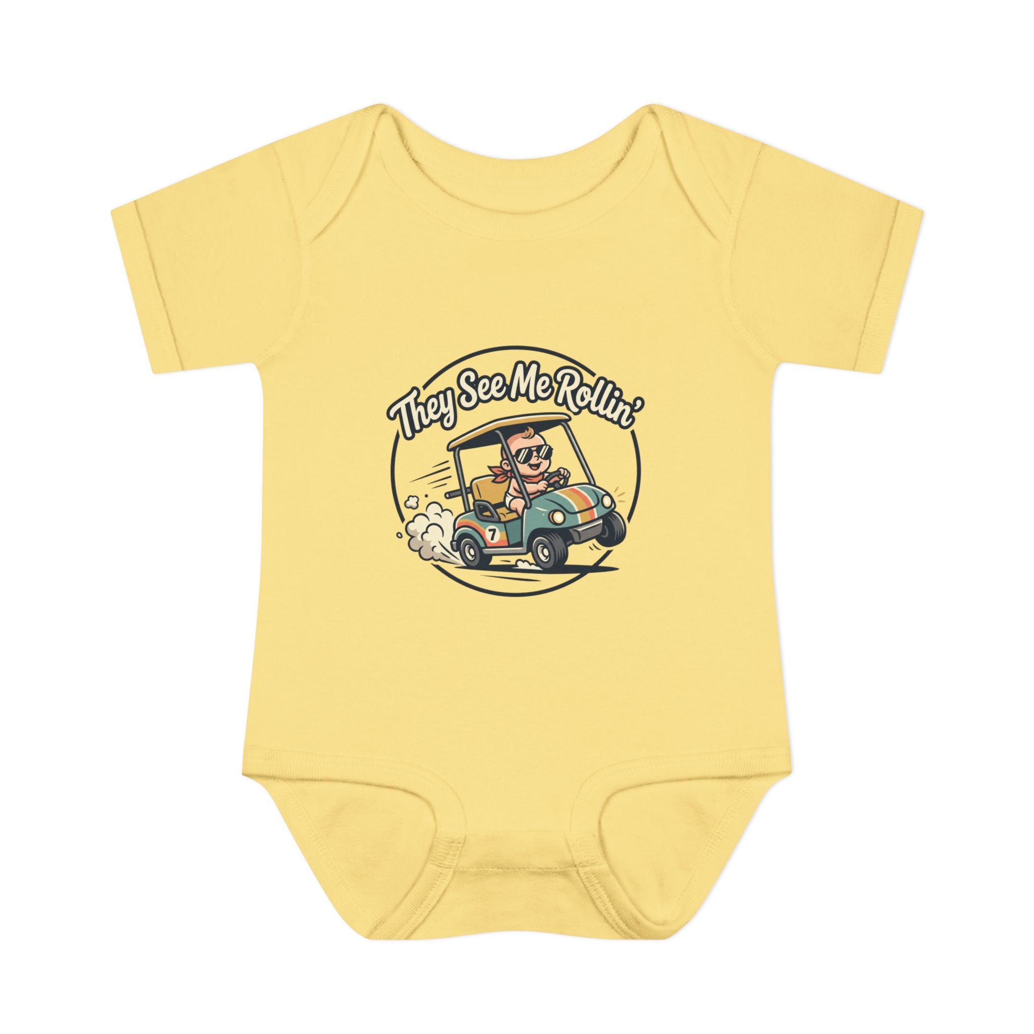 Infant Onesie - They See Me Rollin'