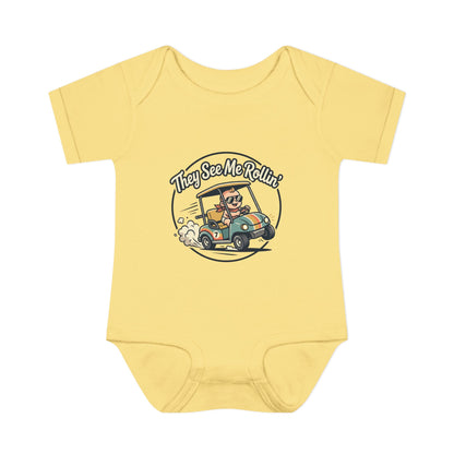 Infant Onesie - They See Me Rollin'