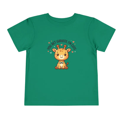 Toddler Tee – You Bet Giraffe I'm Cute