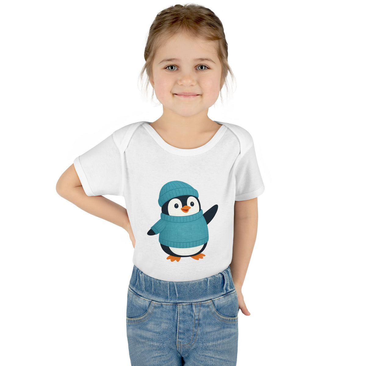 Infant Onesie - Winter Penguin