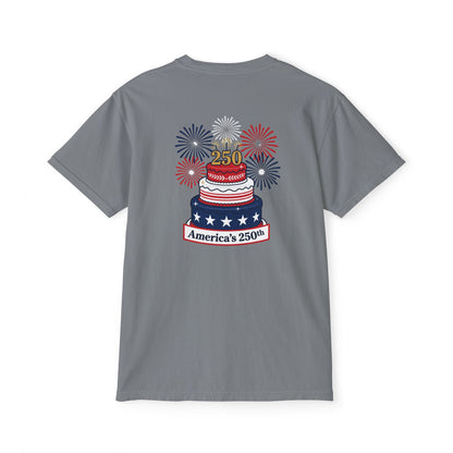 Comfort Colors SS T-Shirt *Pocket* - America's 250th Birthday