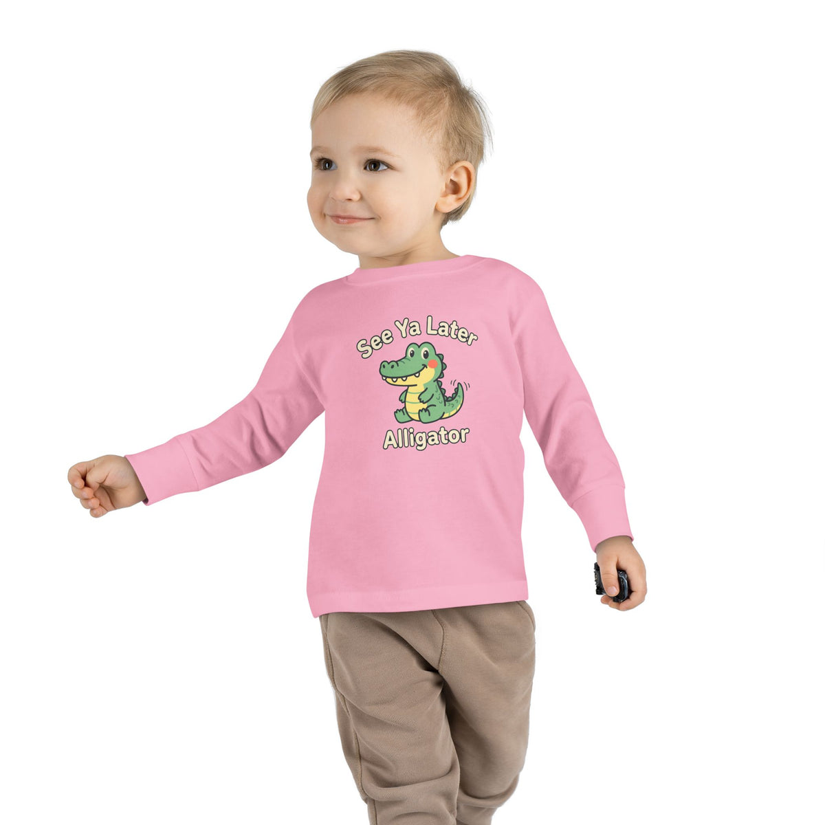 Toddler Long Sleeve Tee — See Ya Later Alligator