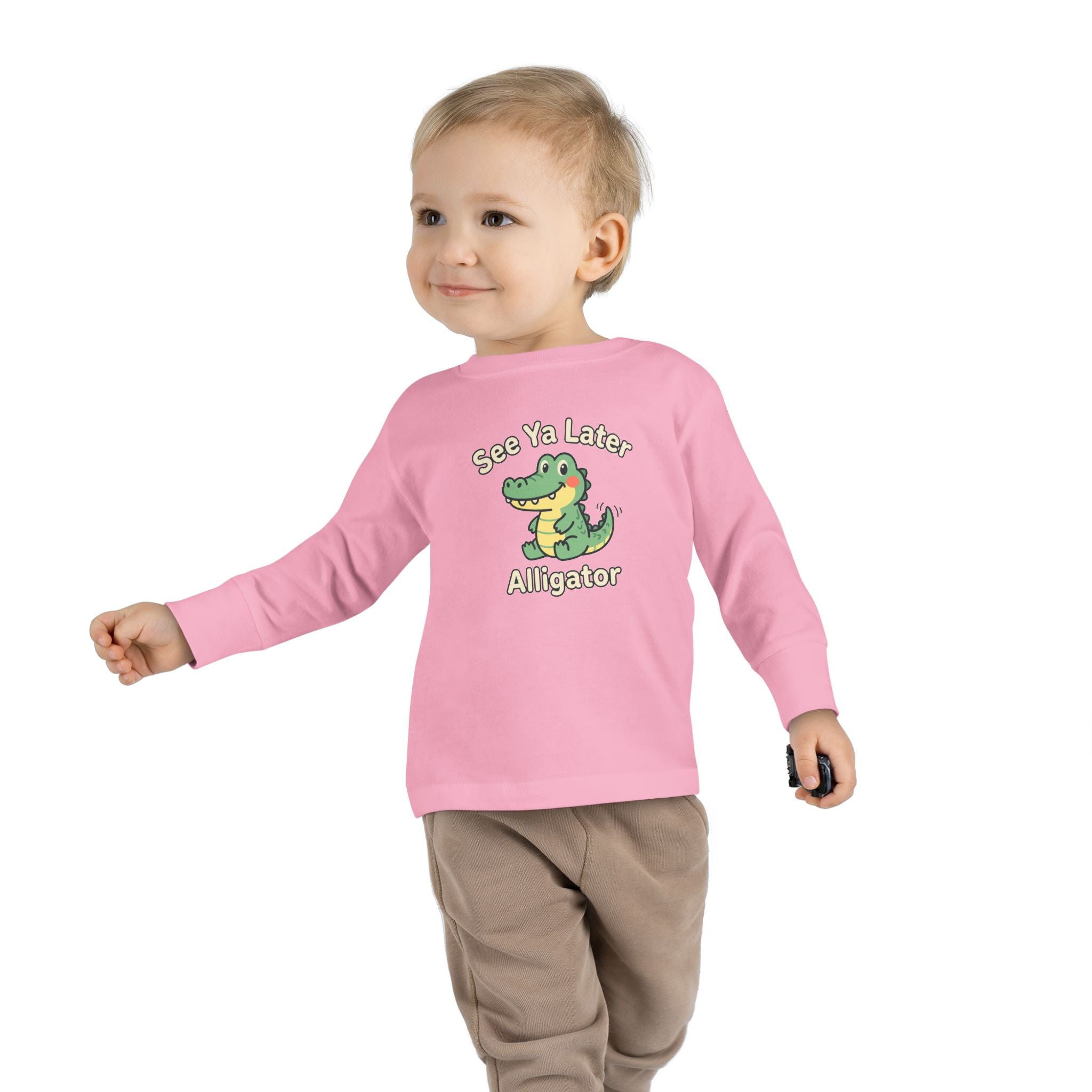 Toddler Long Sleeve Tee — See Ya Later Alligator