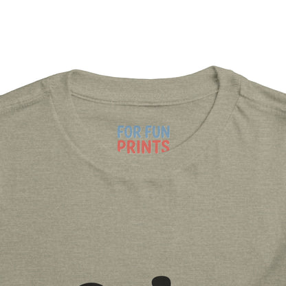Toddler Short Sleeve Tee - Only Child Crossed Out