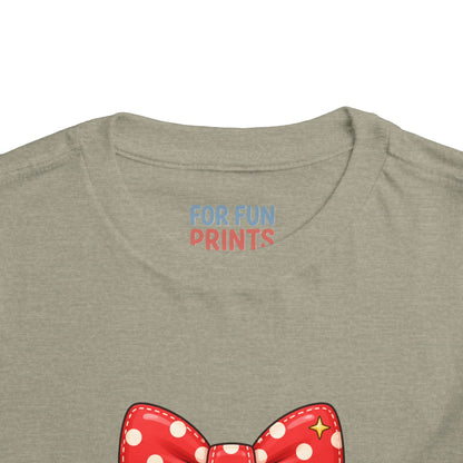 Toddler Short Sleeve Tee - Bow