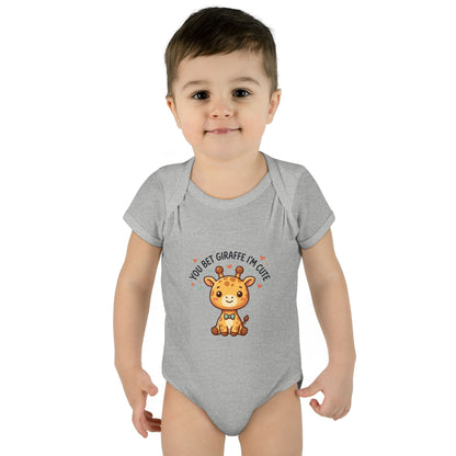 Infant Onesie - You Bet Giraffe I’m Cute