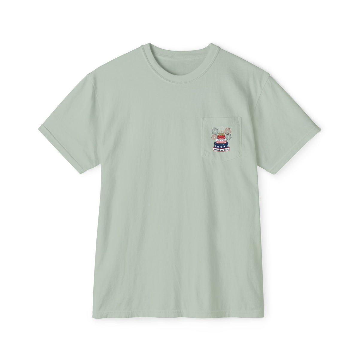 Comfort Colors SS T-Shirt *Pocket* - America's 250th Birthday